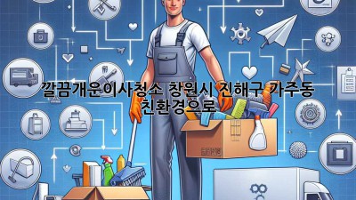 ✨ 깔끔✨개운✨이사청소? 🏡창원시 진해구 가주동 친환경으로!🌿